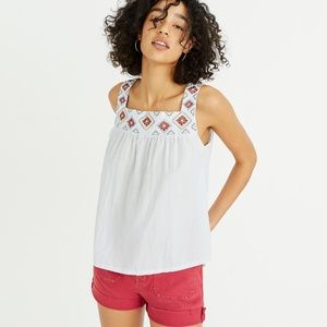 Madewell Island Tank Top in Stripe